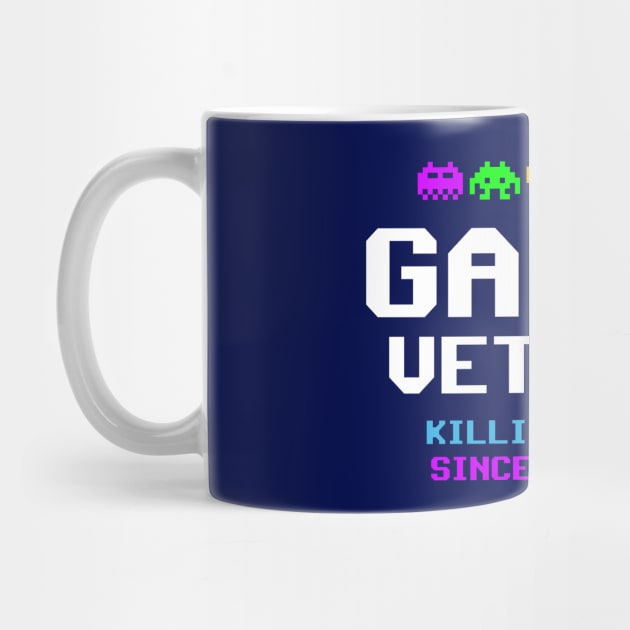 Gamer Veteran retro design by Hotshots